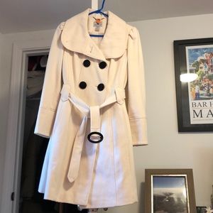 Classic cream colored coat